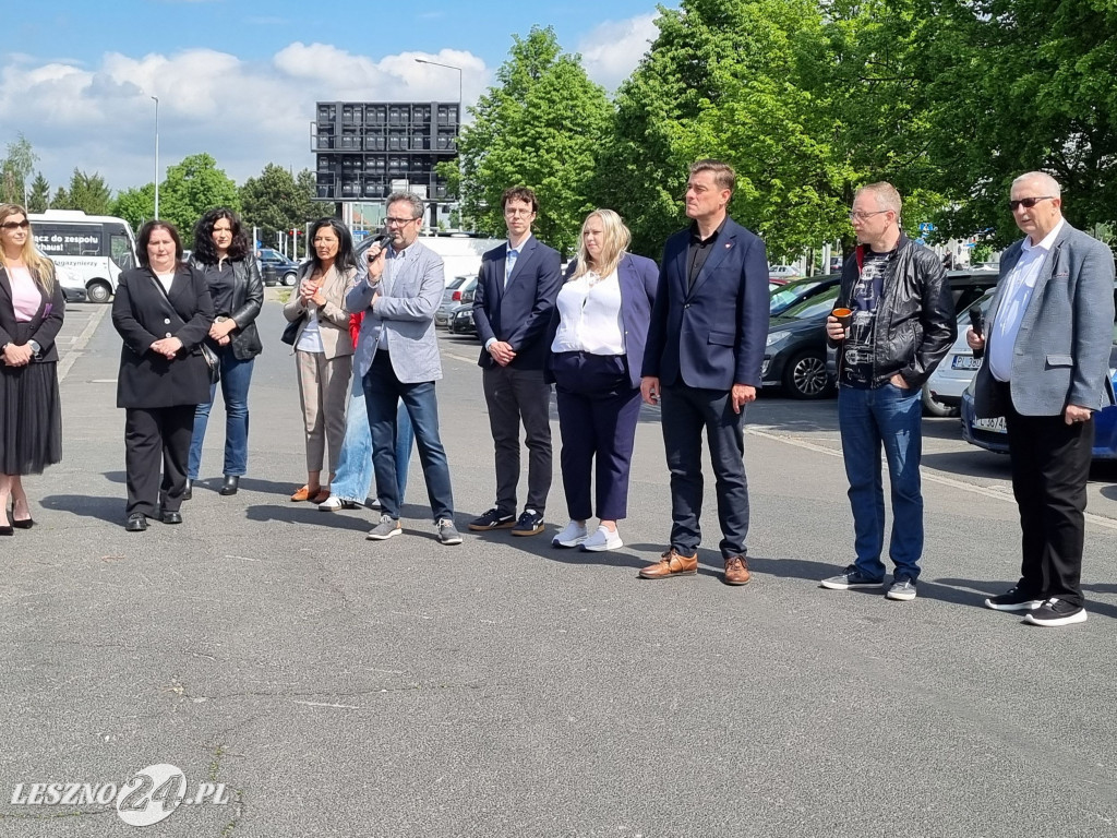 Wspólna Szafa przy Hali Trapez w Lesznie