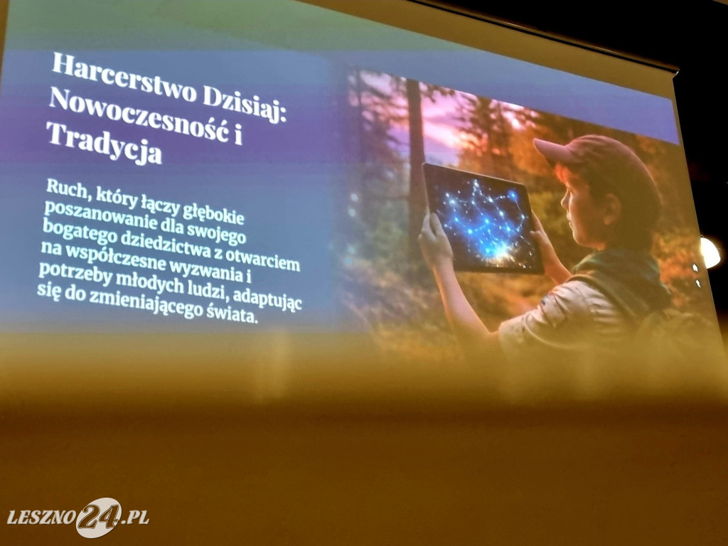 Spotkanie przedstawicieli ZHP ze studentami ANS w Lesznie