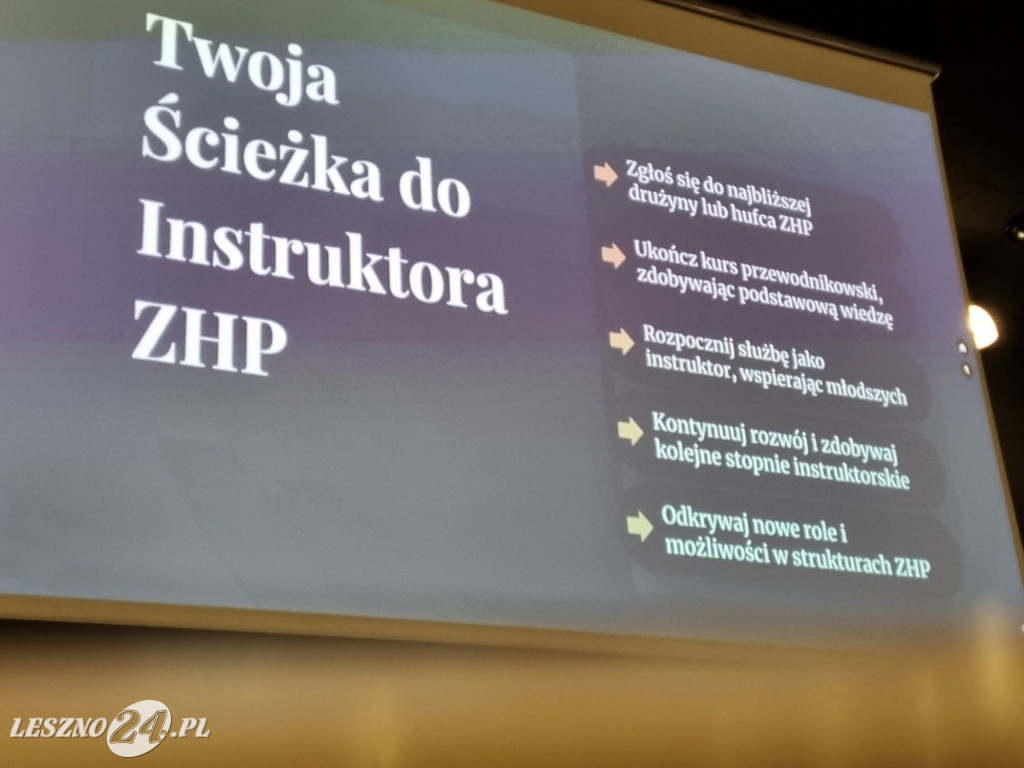 Spotkanie przedstawicieli ZHP ze studentami ANS w Lesznie