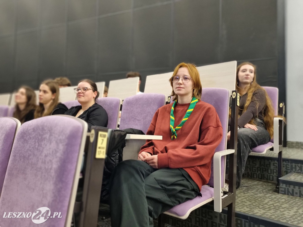 Spotkanie przedstawicieli ZHP ze studentami ANS w Lesznie