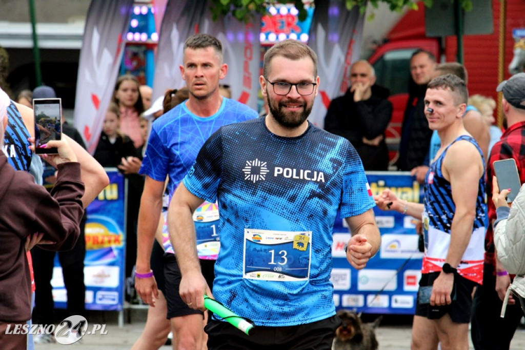 Policjanci wygrali sztafetowy bieg