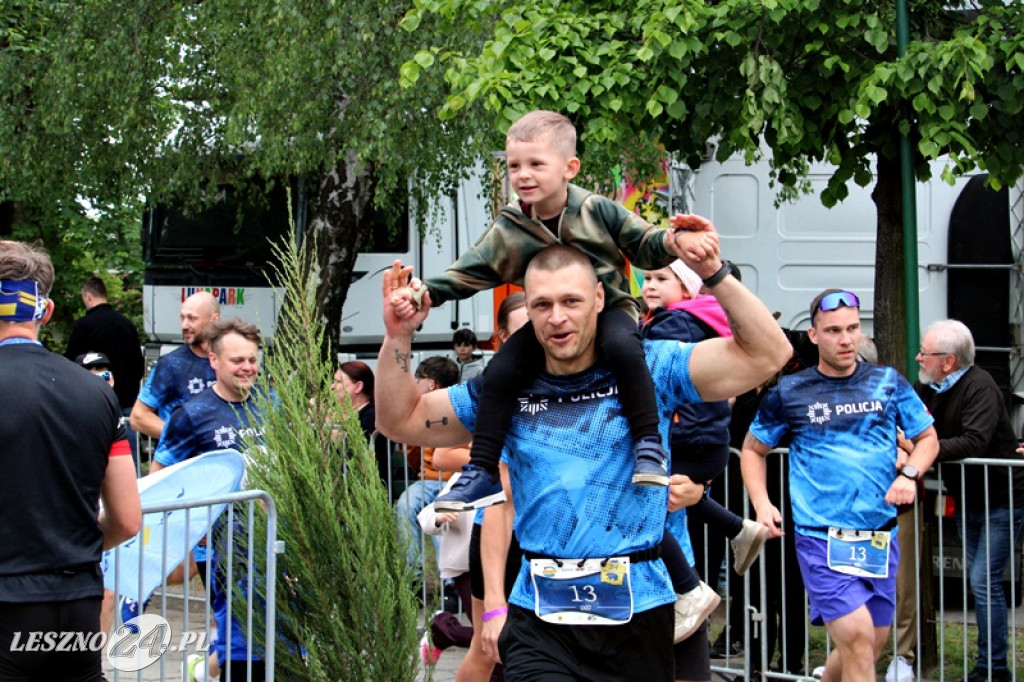 Policjanci wygrali sztafetowy bieg