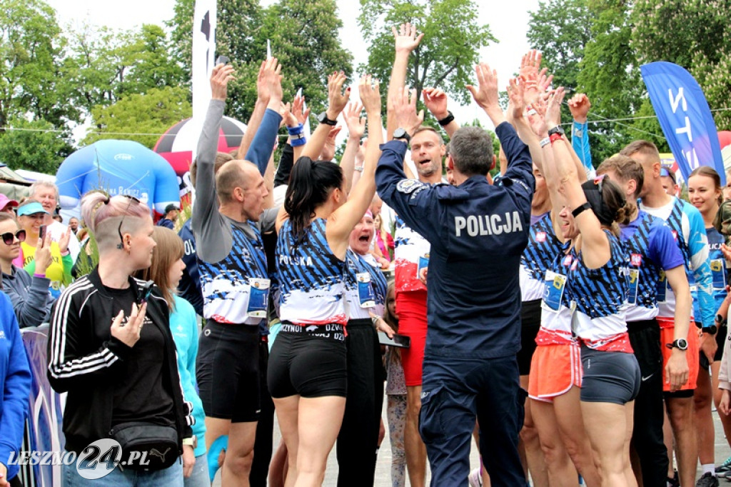 Policjanci wygrali sztafetowy bieg
