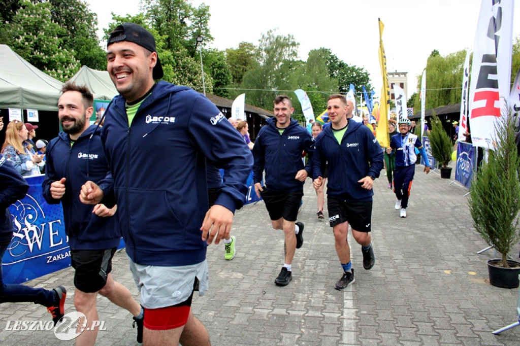 Policjanci wygrali sztafetowy bieg