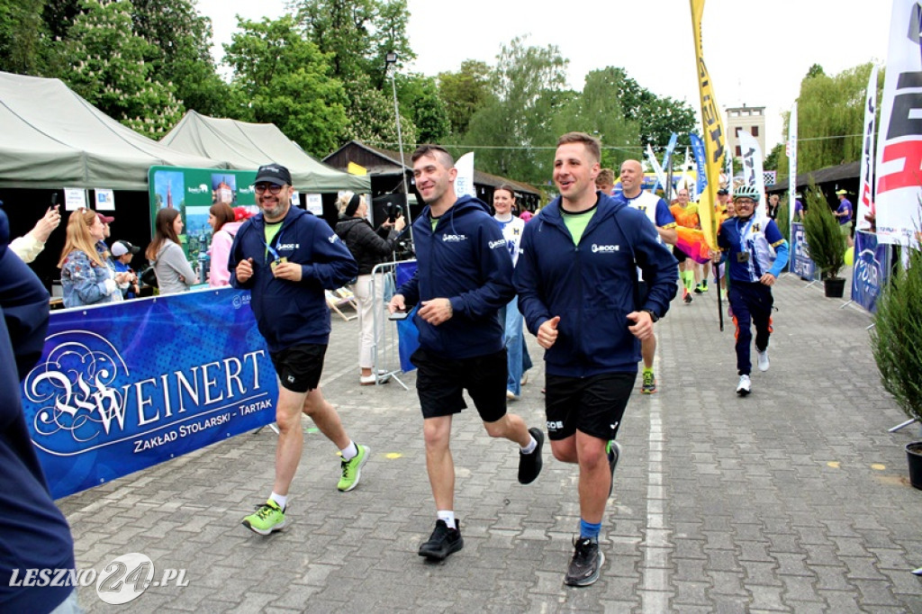Policjanci wygrali sztafetowy bieg