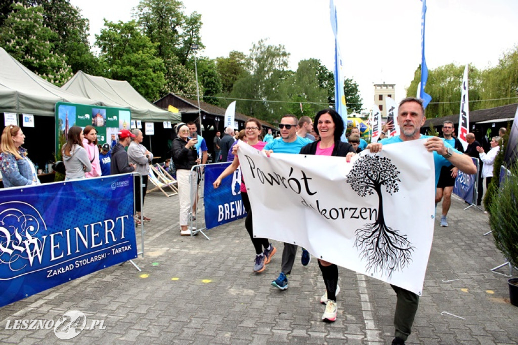 Policjanci wygrali sztafetowy bieg