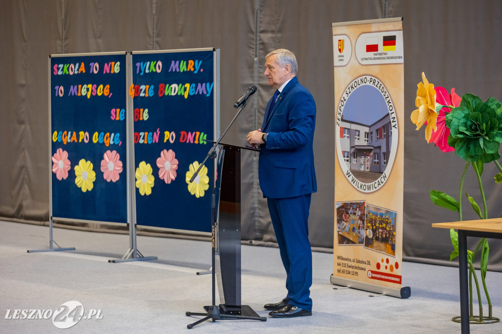 Otwarcie rozbudowanej szkoły w Wilkowicach