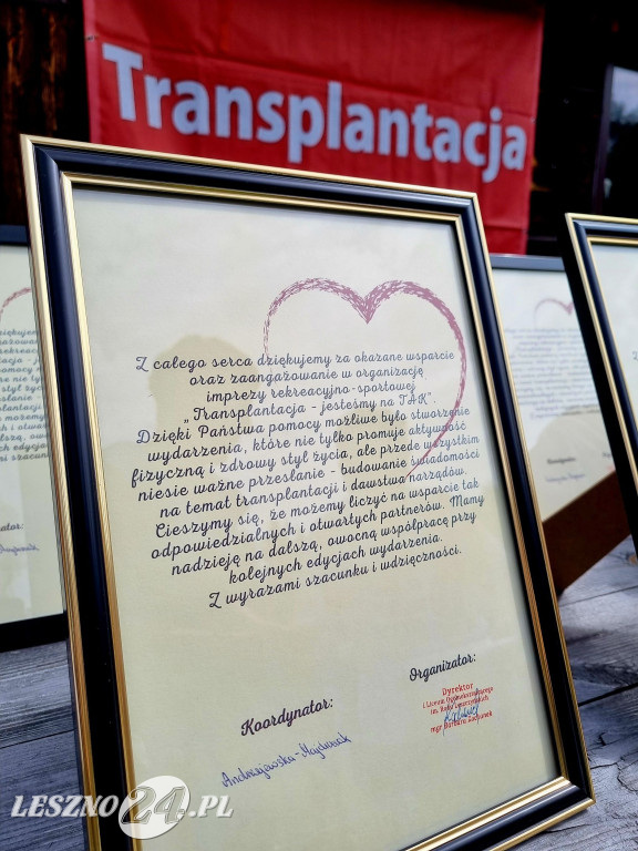 X edycja biegu Transplantacja - jesteśmy na TAK