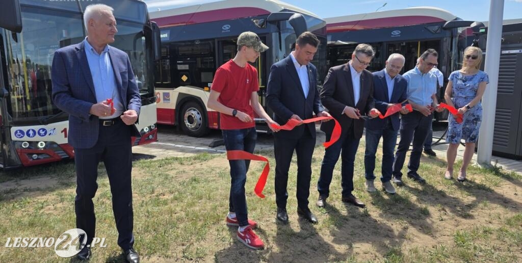 Nowe autobusy elektryczne w Lesznie