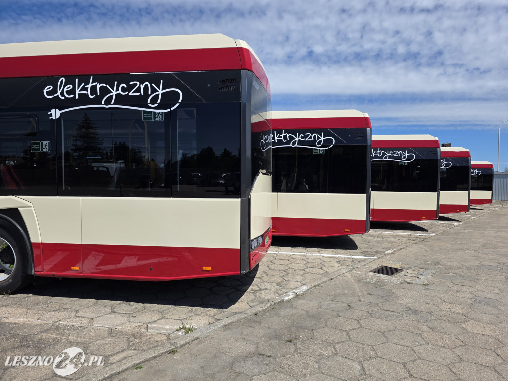 Nowe autobusy elektryczne w Lesznie