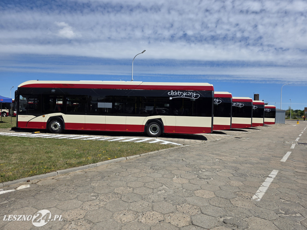 Nowe autobusy elektryczne w Lesznie
