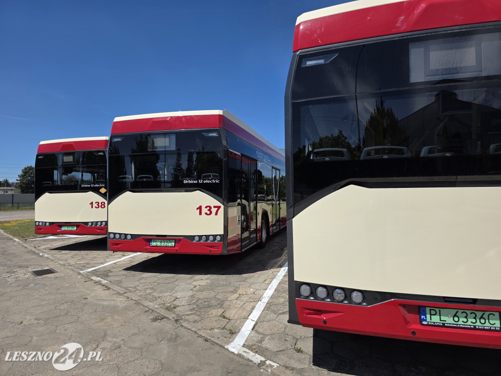 Nowe autobusy elektryczne w Lesznie