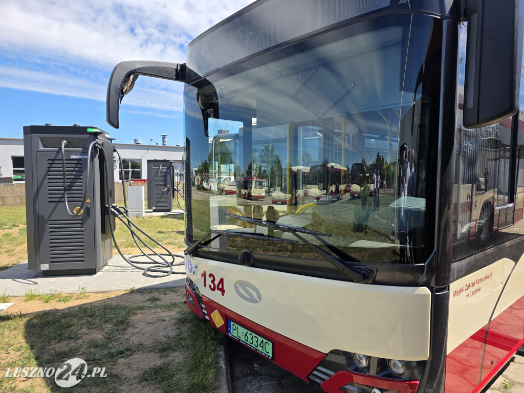 Nowe autobusy elektryczne w Lesznie