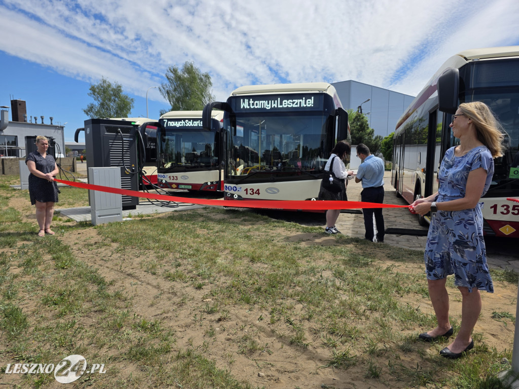 Nowe autobusy elektryczne w Lesznie
