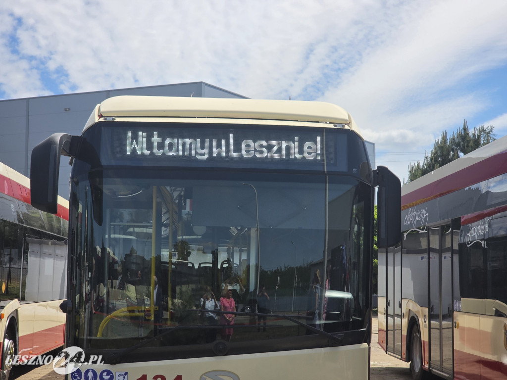 Nowe autobusy elektryczne w Lesznie