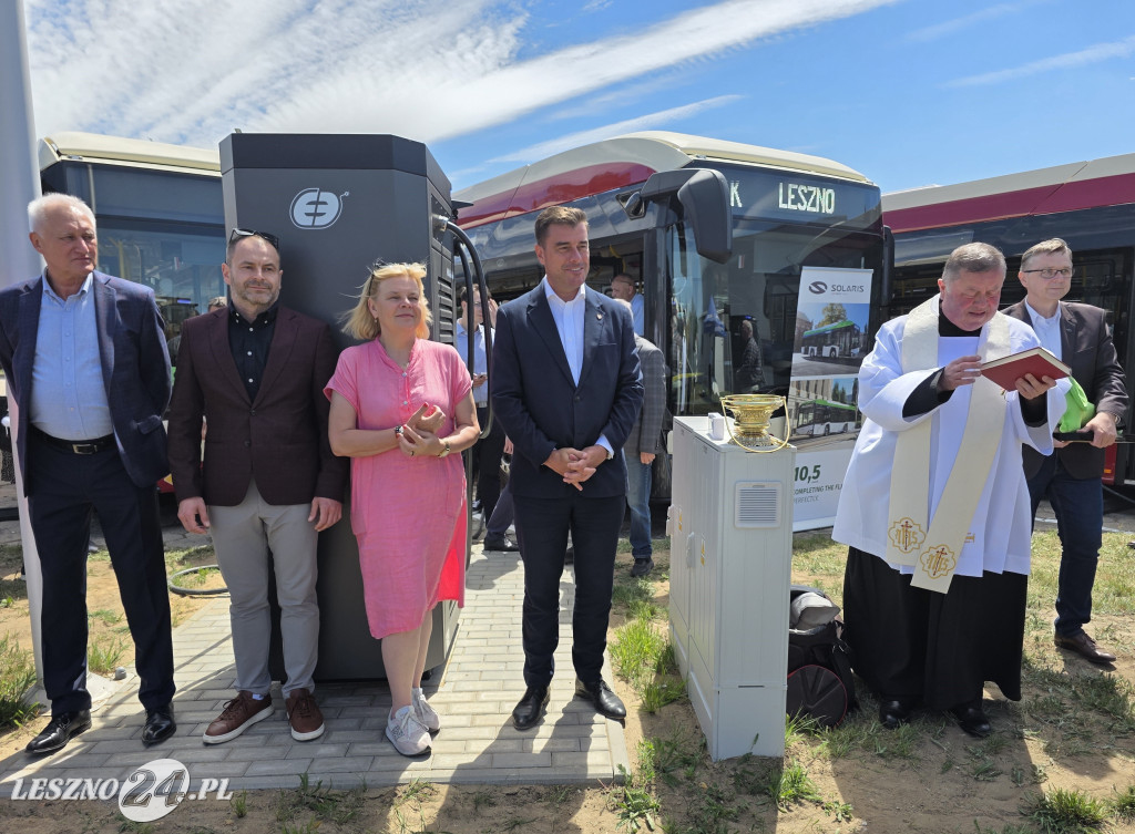 Nowe autobusy elektryczne w Lesznie