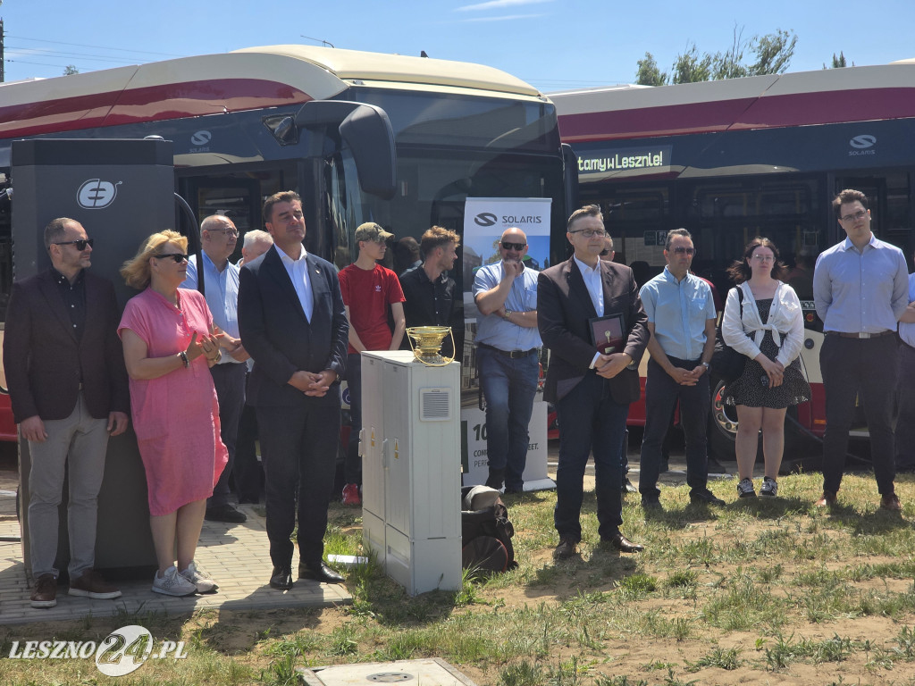 Nowe autobusy elektryczne w Lesznie