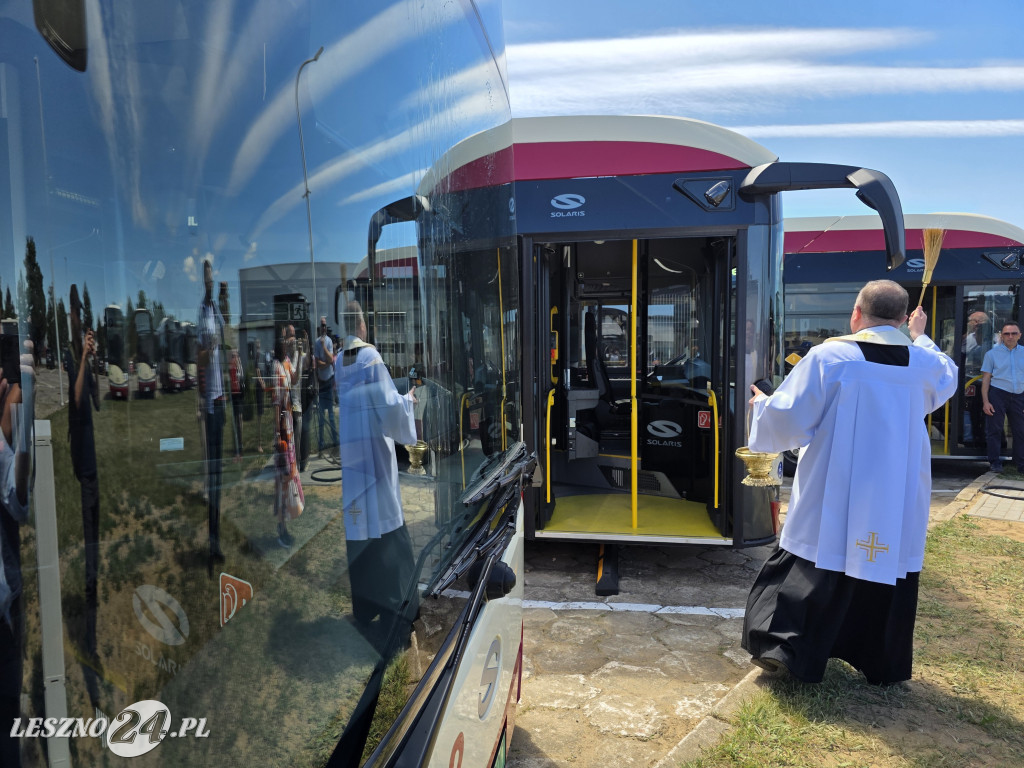 Nowe autobusy elektryczne w Lesznie