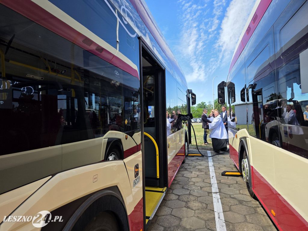 Nowe autobusy elektryczne w Lesznie