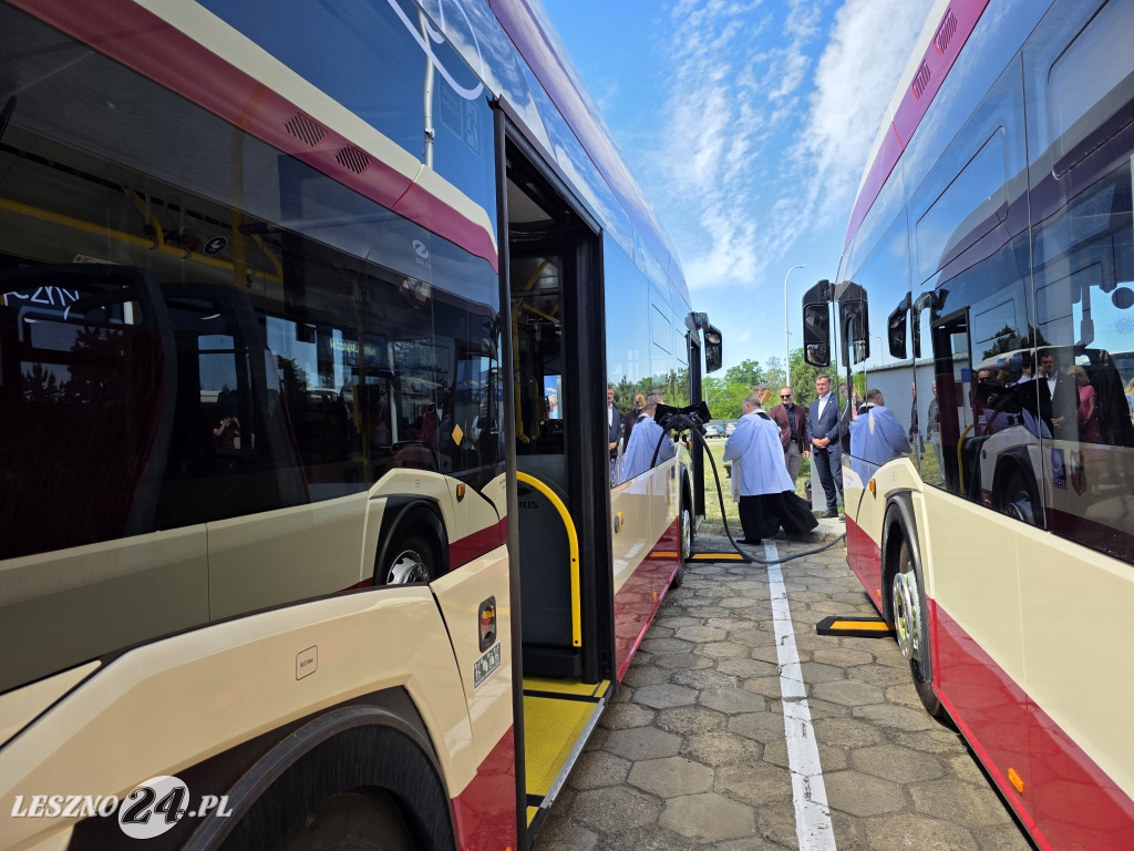 Nowe autobusy elektryczne w Lesznie