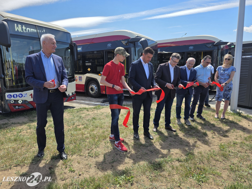 Nowe autobusy elektryczne w Lesznie