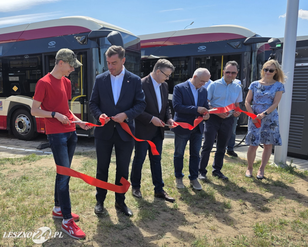 Nowe autobusy elektryczne w Lesznie