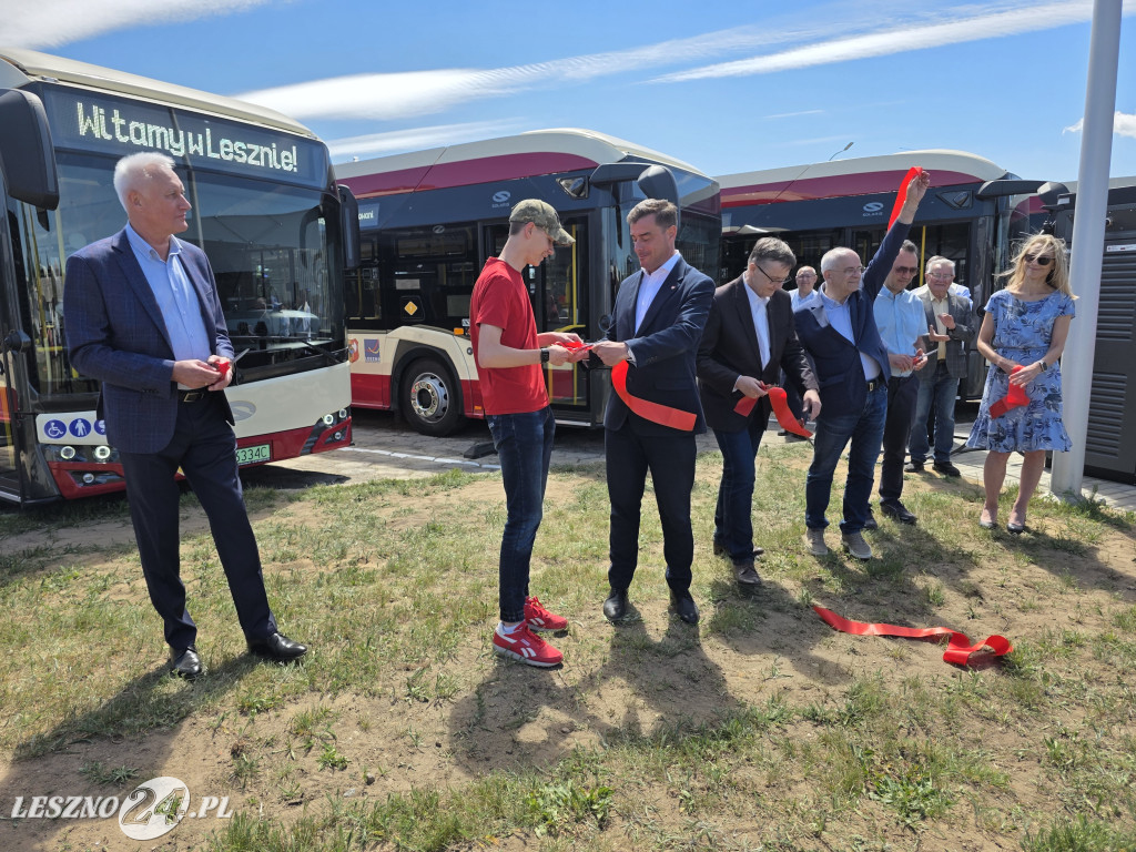 Nowe autobusy elektryczne w Lesznie