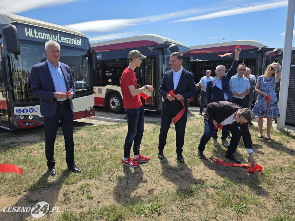 Nowe autobusy elektryczne w Lesznie
