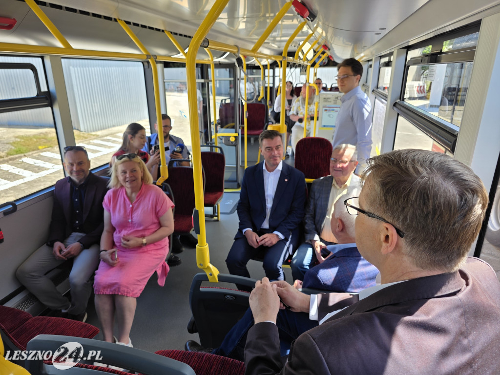 Nowe autobusy elektryczne w Lesznie