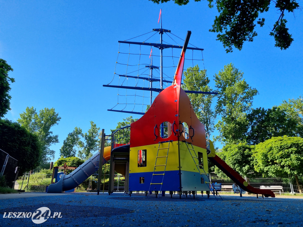 Zmodernizowany plac zabaw w Parku 1000-lecia