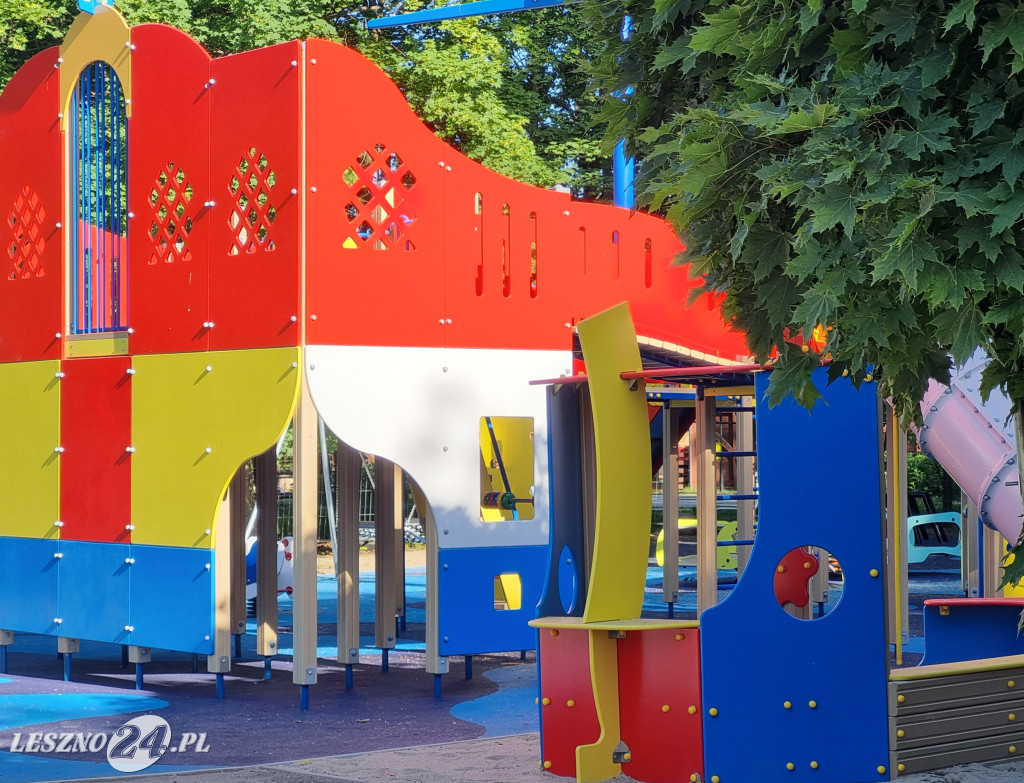 Zmodernizowany plac zabaw w Parku 1000-lecia