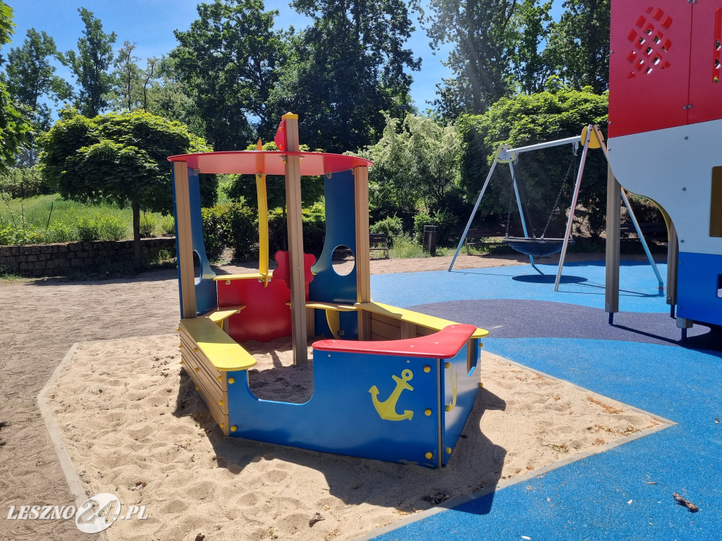 Zmodernizowany plac zabaw w Parku 1000-lecia