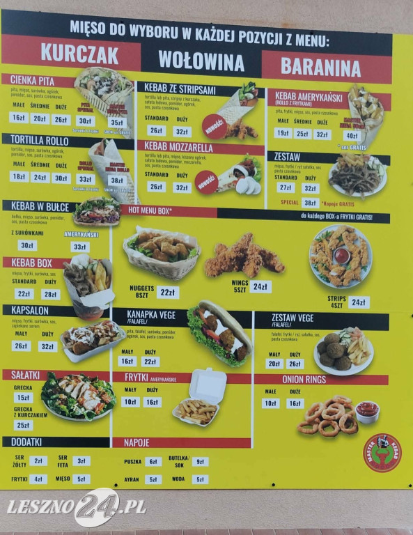 Master Kebab  już w Lesznie. Wielkie otwarcie 5 czerwca!