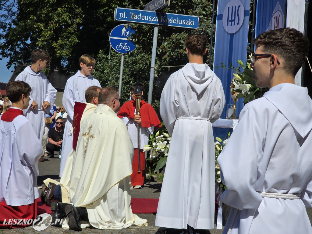 Boże Ciało 2026 w Lesznie