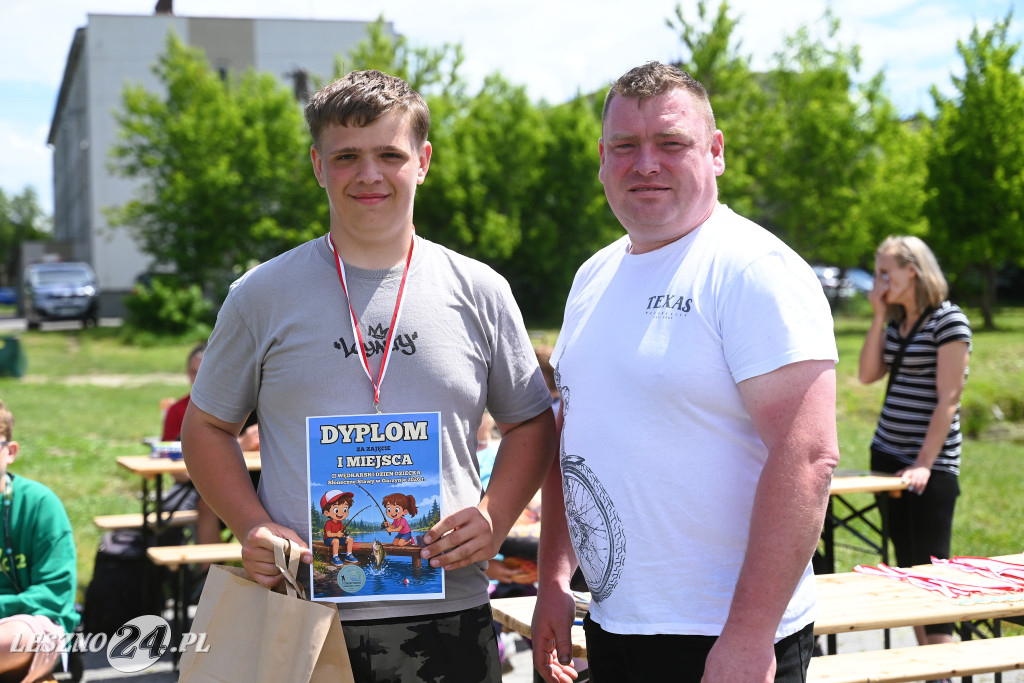 Wędkarski Dzień Dziecka w Garzynie