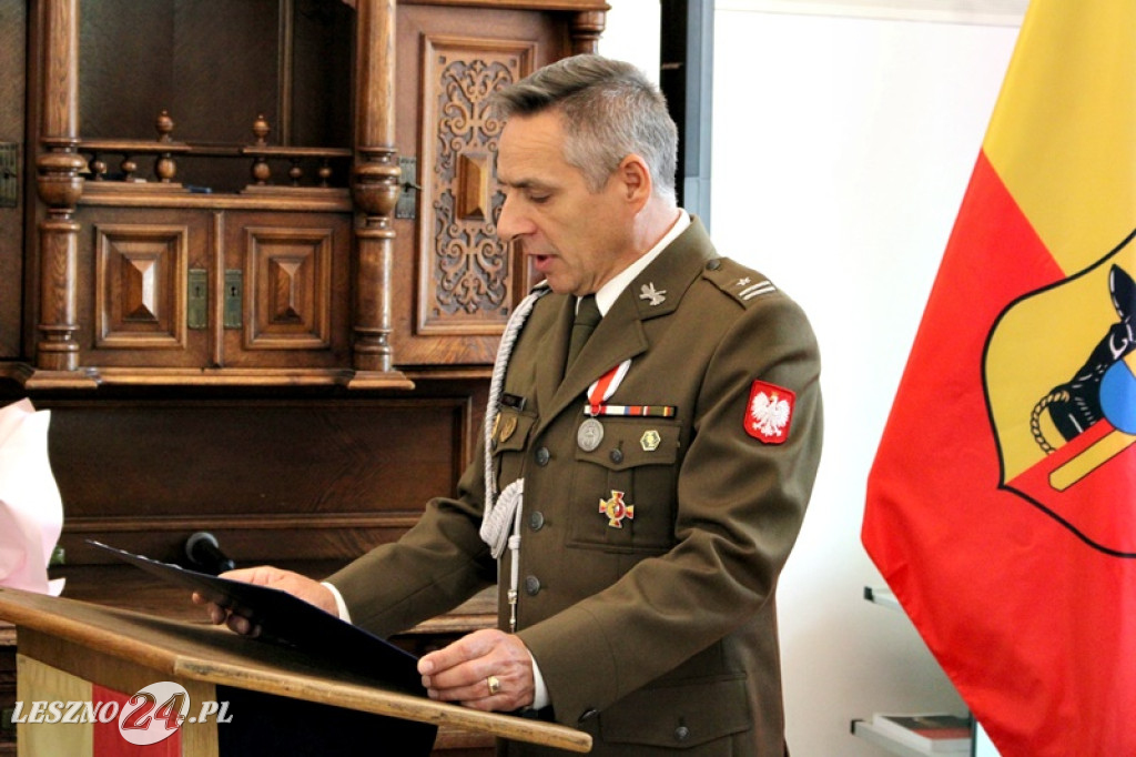 Joasia awansowana na podpułkownika