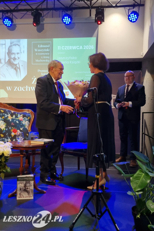 Promocja książki Życie w zachwycie o prof. Waszyńskim