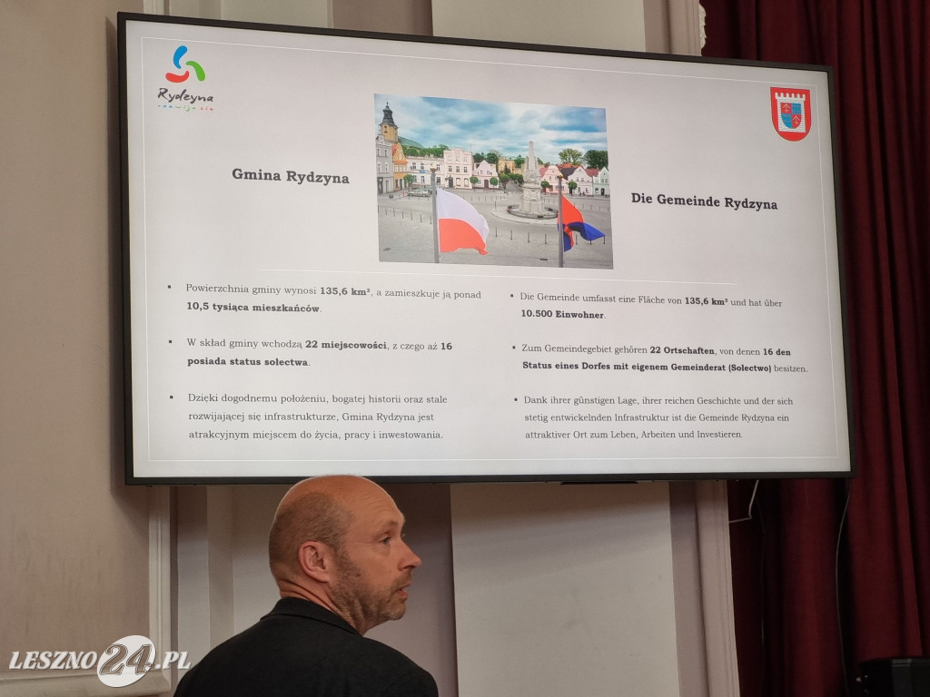 Strażacy z Kloster Lehnin w gminie Rydzyna