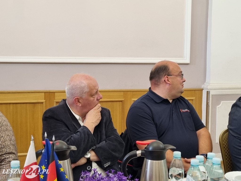 Strażacy z Kloster Lehnin w gminie Rydzyna
