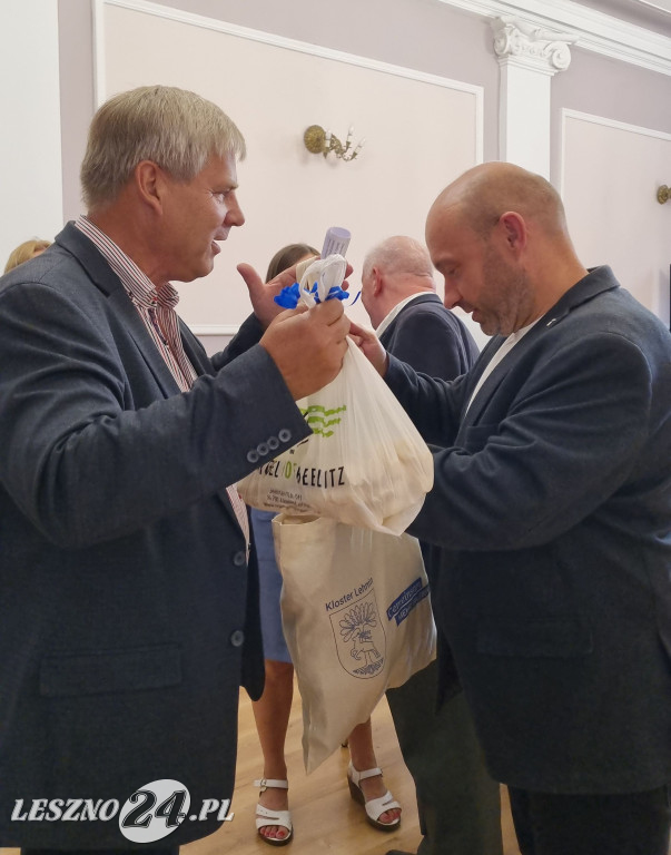 Strażacy z Kloster Lehnin w gminie Rydzyna