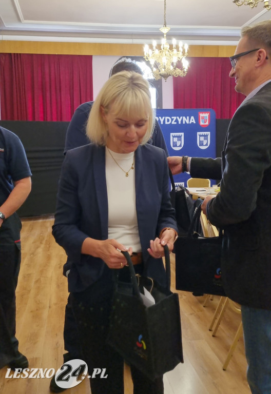 Strażacy z Kloster Lehnin w gminie Rydzyna
