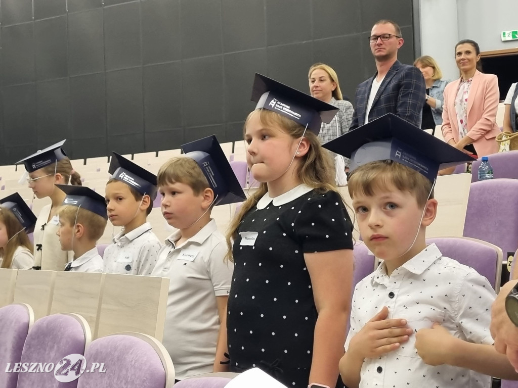 Zakończenie roku Akademii Dziecięcej w ANS w Lesznie