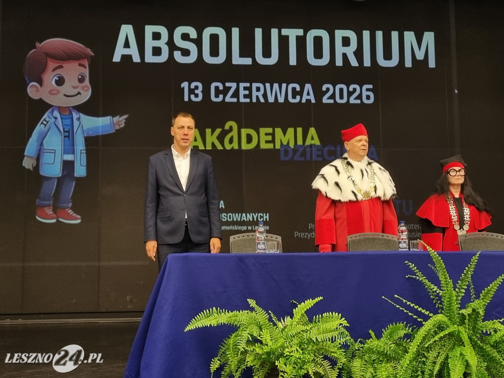 Zakończenie roku Akademii Dziecięcej w ANS w Lesznie