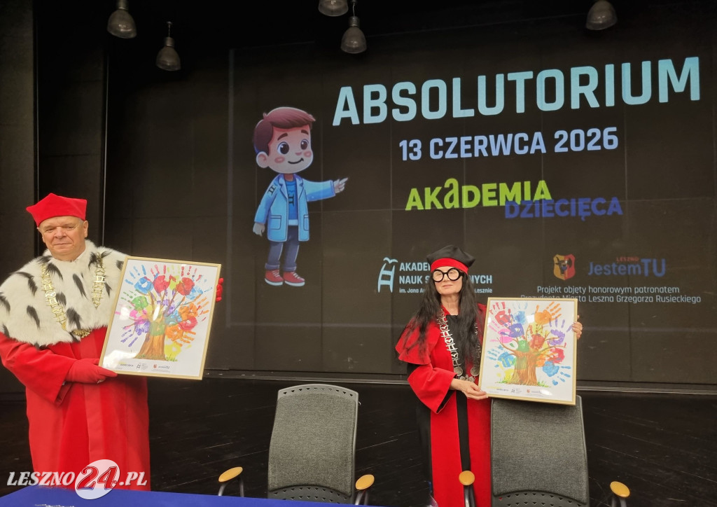Zakończenie roku Akademii Dziecięcej w ANS w Lesznie