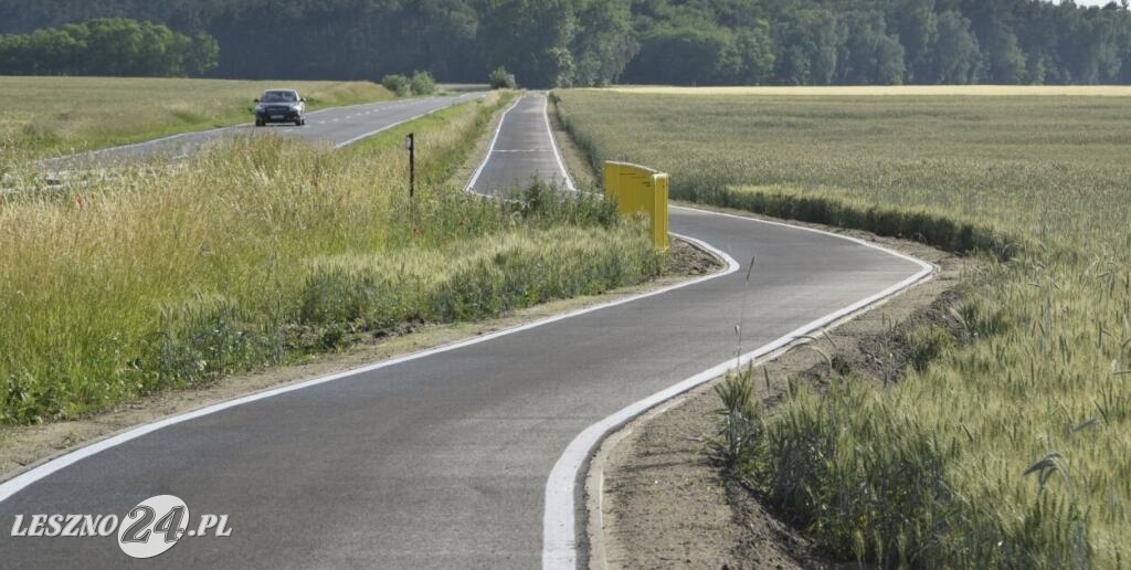 Nowa droga rowerowa w gminie Włoszakowice
