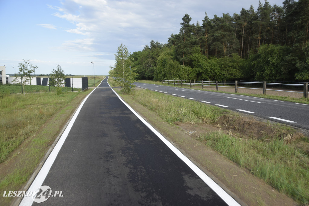 Nowa droga rowerowa w gminie Włoszakowice