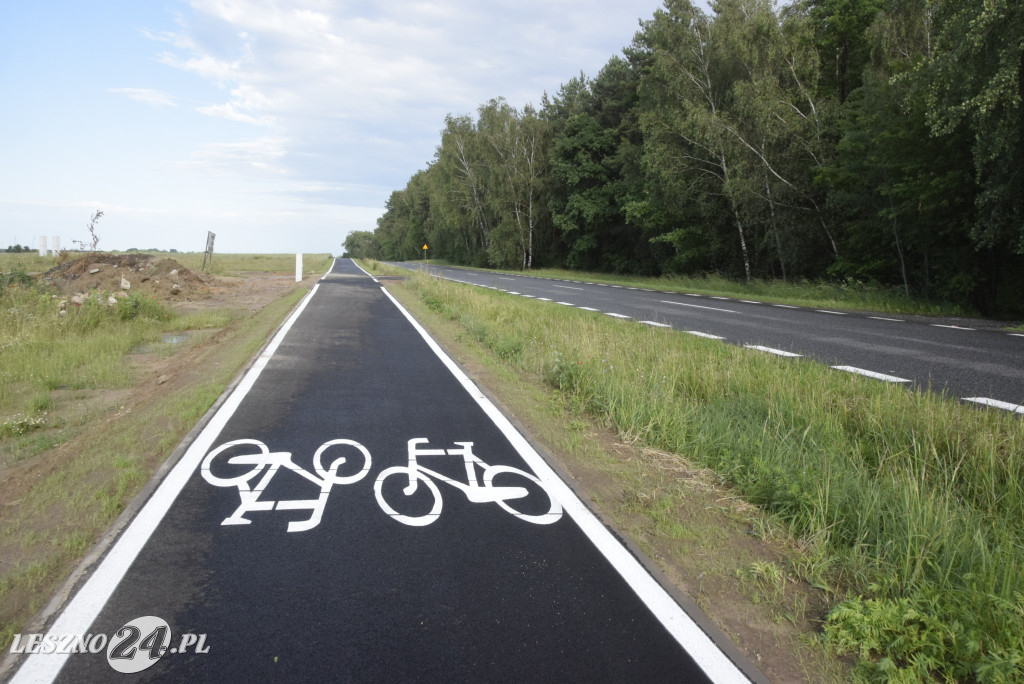 Nowa droga rowerowa w gminie Włoszakowice
