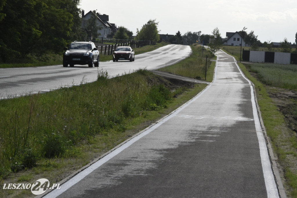 Nowa droga rowerowa w gminie Włoszakowice