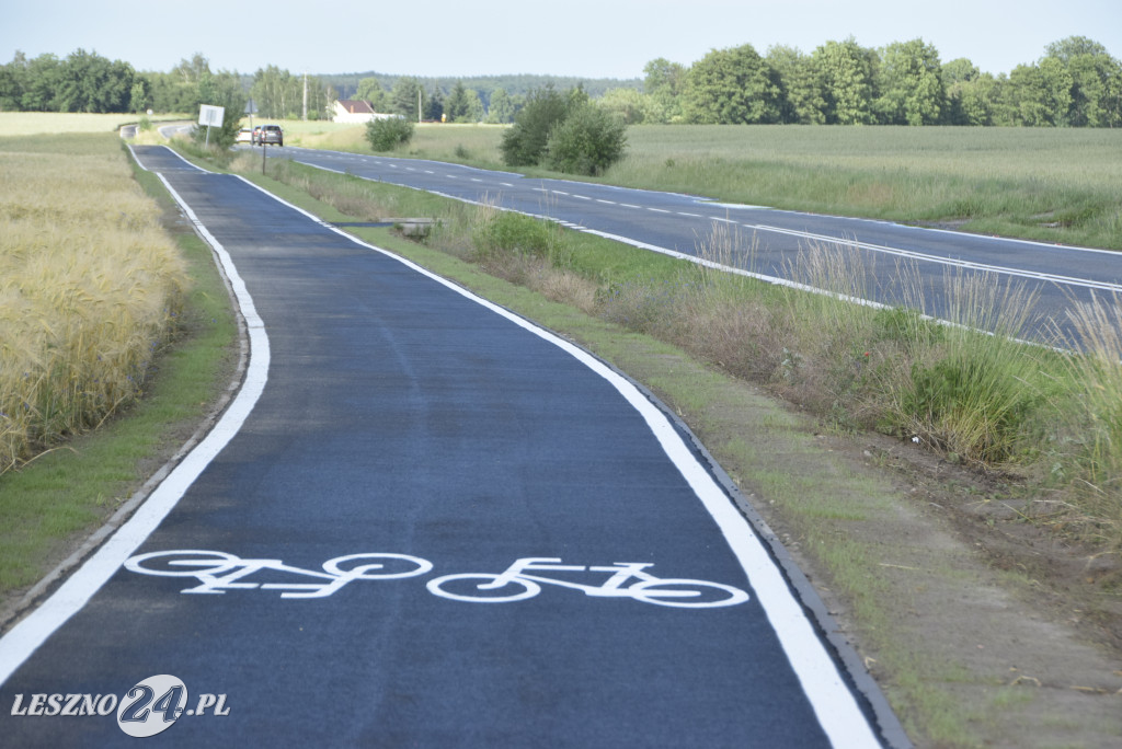 Nowa droga rowerowa w gminie Włoszakowice