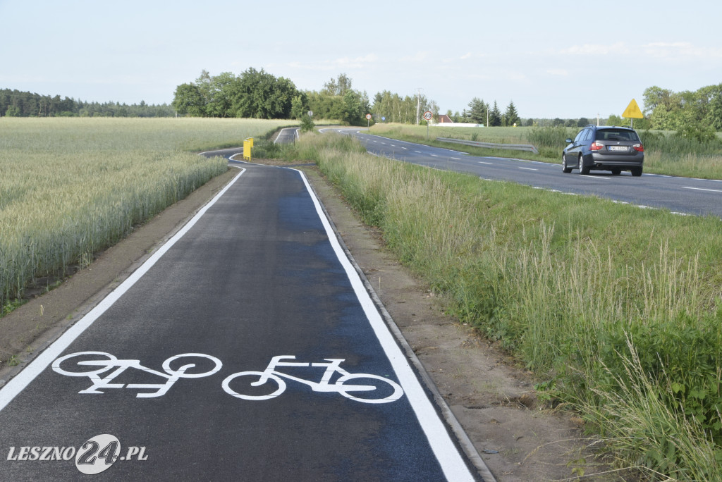 Nowa droga rowerowa w gminie Włoszakowice